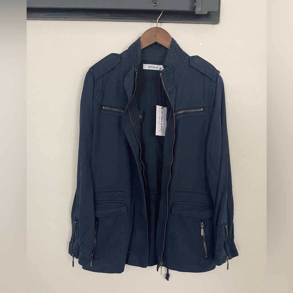 NWT. For the Republic Navy Utility Jacket. Sz M